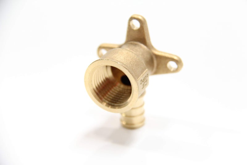 EFIELD (Pack of 62) EFIELD 1/2" Pex fittings: 40 Pieces Pex Copper Rings, 1/2"x 1/2" FNPT Drop-Ear Elbow 2 Pieces, Elbow 10 Pieces, Tee and Coupling 5 Pieces each,(PEX1807189) - Image 2
